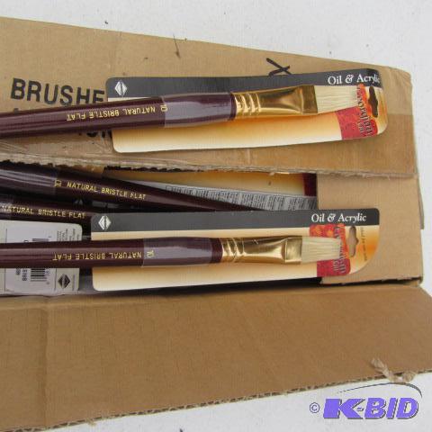 lot 258 image: Artist Brushes