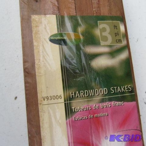 lot 274 image: Hardwood Garden Stakes