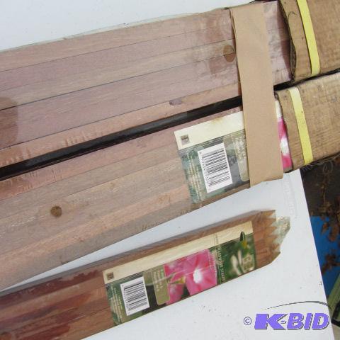 lot 278 image: Hardwood Garden Stakes
