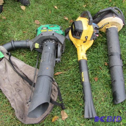 lot 28 image: Leaf Blowers
