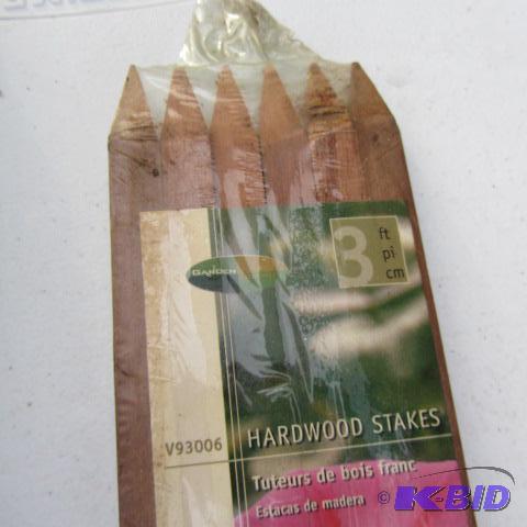 lot 281 image: Hardwood Garden Stakes