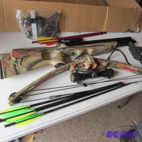 lot 79 image: Eagle Compound Cross Bow