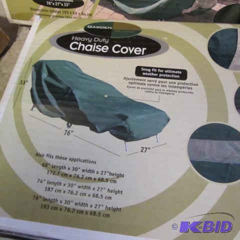 lot 81 image: Chaise Lounge Covers