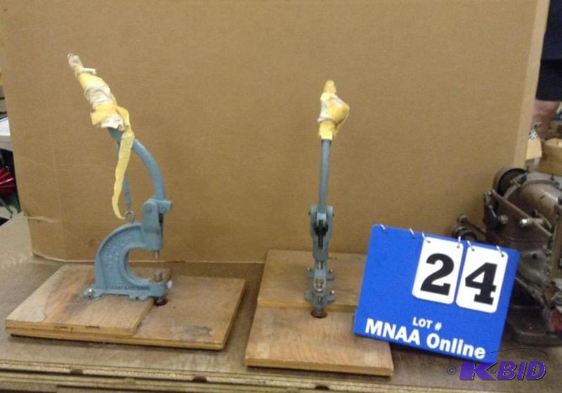 lot 24 image: Pair of Sure Snap Hand Snap Fasteners