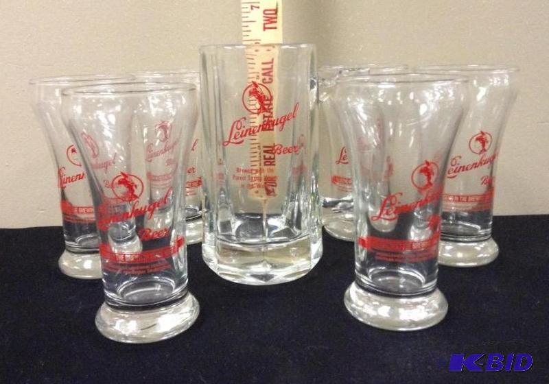 lot 42 image: Leinenkugel Beer Glasses & Mug
