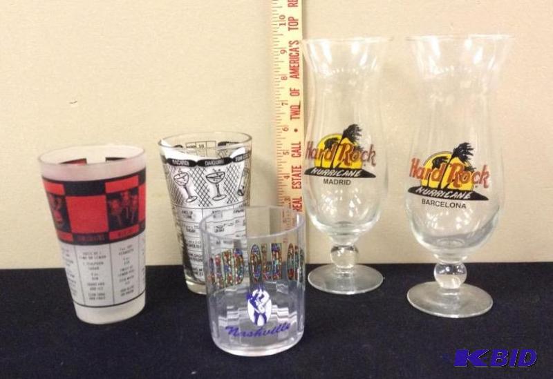 lot 54 image: Assortment Bar Drink Glasses