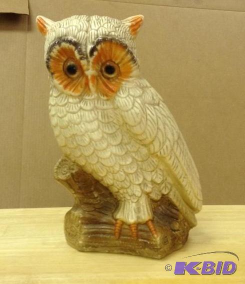 lot 63 image: Large Vintage Mexican Owl Bank