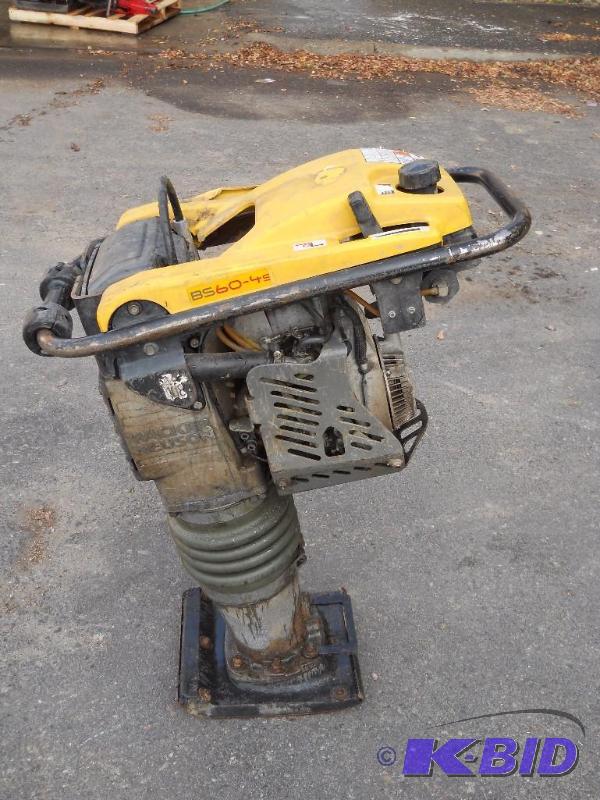 lot 4 image: Wacker Rammer BS-60-4s Compactor. Starts and runs.