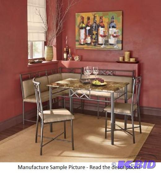 Rivercourt Dining Nook and Table - Long back ...