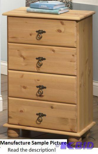 Finca Solid Wood 4 Drawer Dresser - Craftsman...