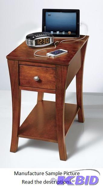 Charging Station End Table - Its ready to giv...