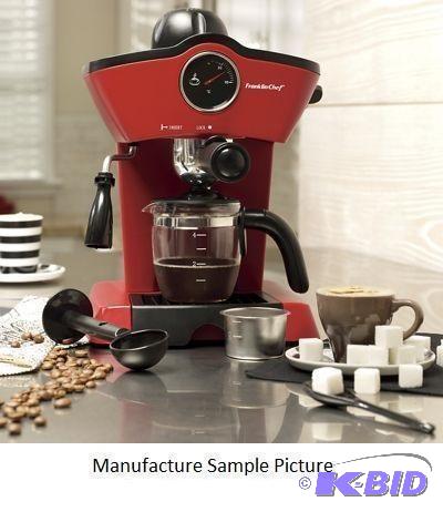 lot 11 image: Franklin Chef Deluxe Steam EspressoCappuccin...