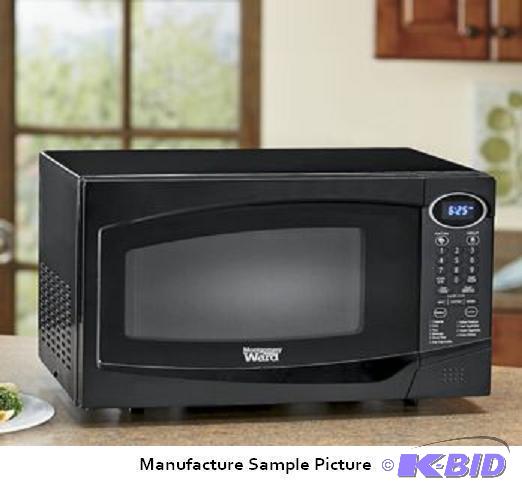 lot 17 image: Montgomery Wards 0.9 Compact Microwave - Mode...