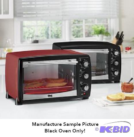 lot 21 image: Chef Tested 23 Liter Convection Oven - Black ...