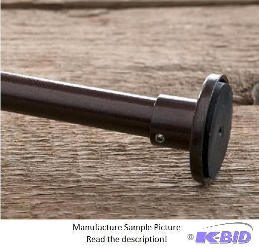 lot 46 image: IndoorOutdoor Tringle Duo Tension Rod - Rust...
