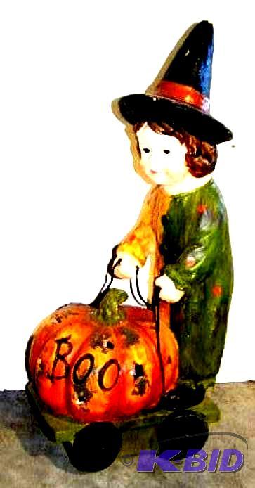 lot 67 image: Girl and Pumpkin - Lit from within by flashin...