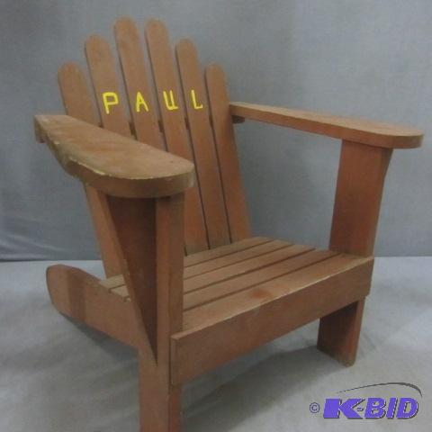 Childs Adirondack Style Chair
