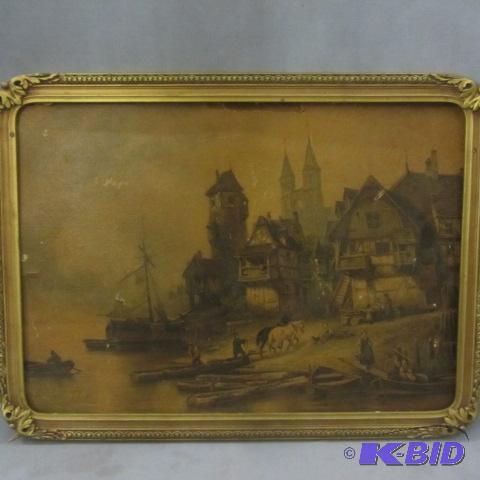 European Farming Village Frame
