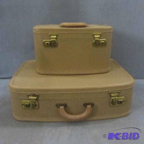 Vintage Hard side Luggage