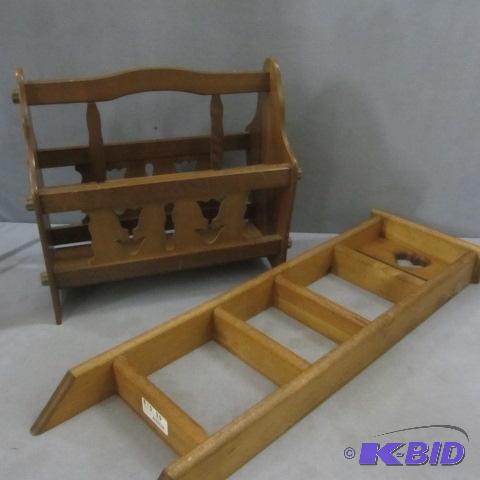 Magazine Rack, Ladder Shelf