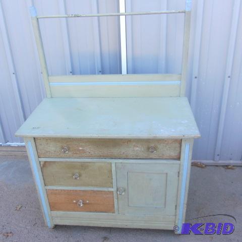 Antique Oak Commode