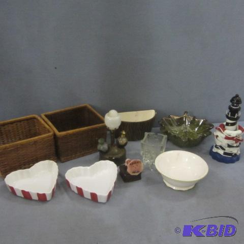 Wicker, Candy, Salt & Pepper