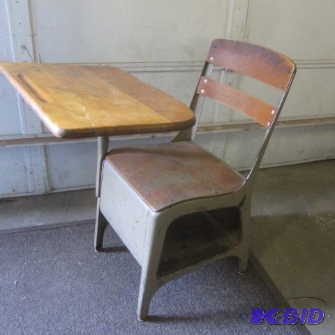 Vintage School Desk