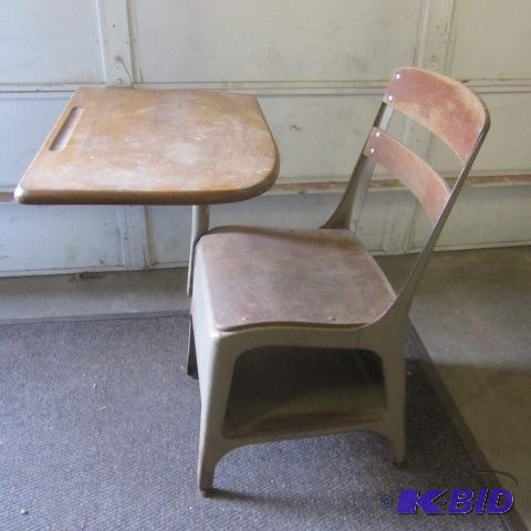Vintage School Desk