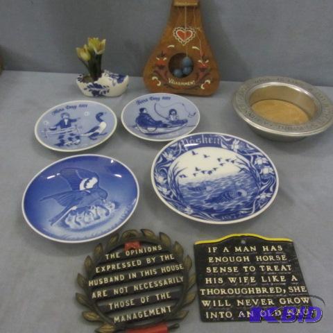 B&G Mother & Father Day Plates