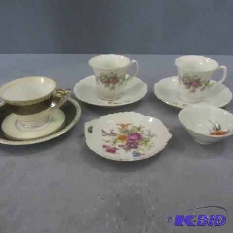 Occupied Japan Tea Cups & Saucers