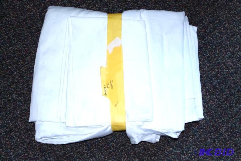Queen Flat Sheet 2 pillowcases