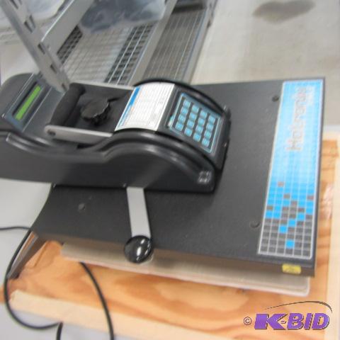 lot 26 image: Hotronix Electric Transfer Press