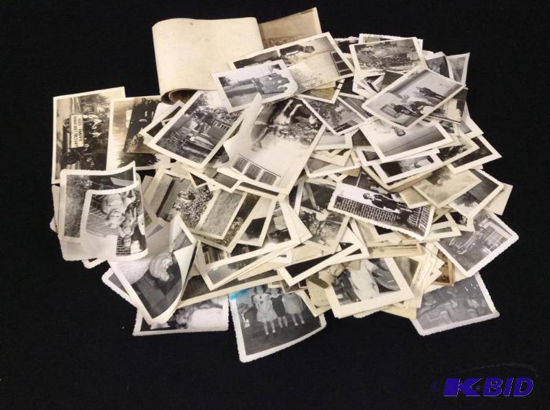 lot 101 image: Large Assortment Vintage Photographs