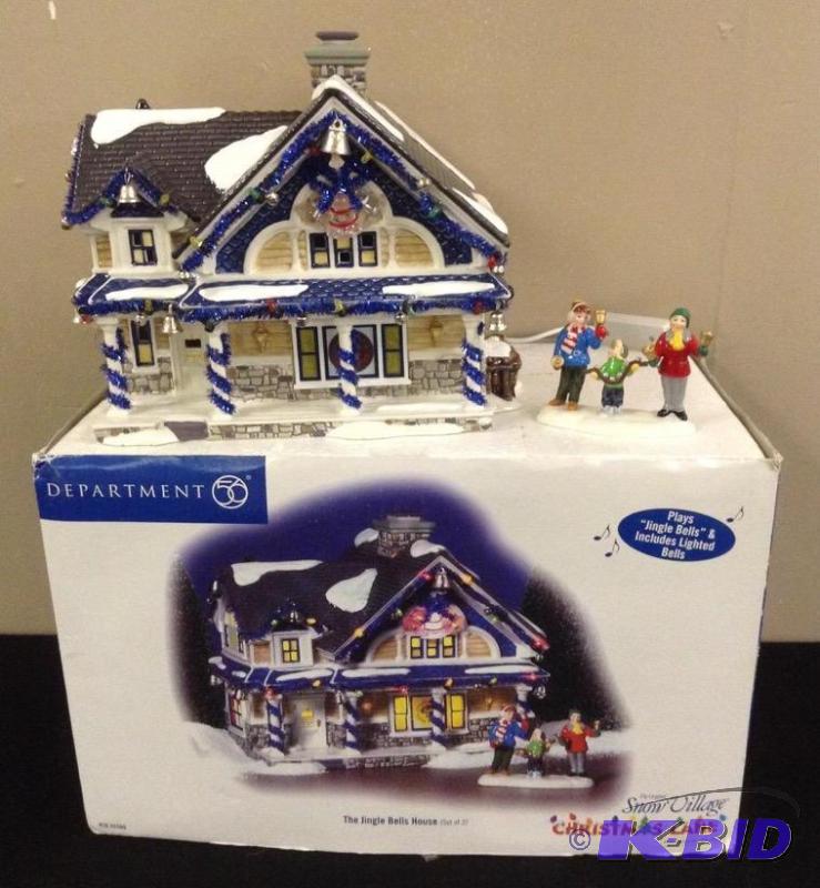 lot 111 image: Dept 56 Original Snow Village Christmas Lane House
