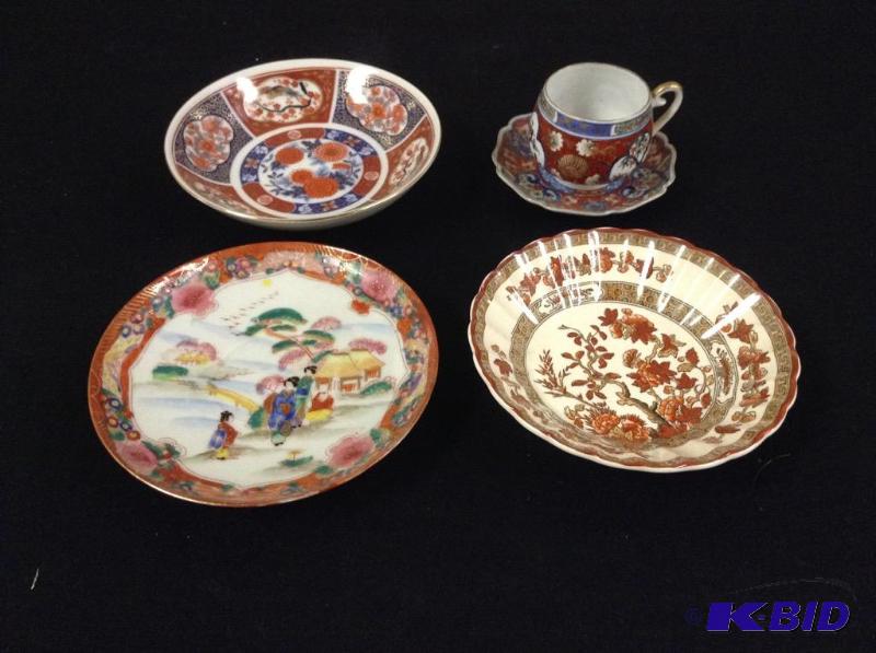 lot 125 image: Lithopane Teacup, Spode Bowl & More