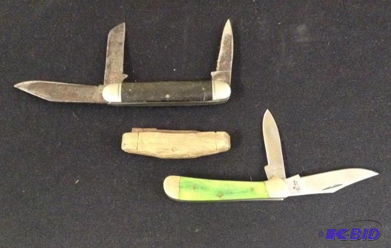 lot 96 image: Folding Pocket Knives - Robeson & Frost