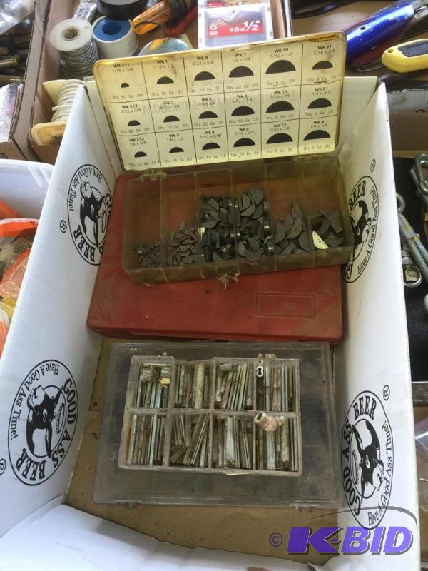 lot 67 image: Woodruff Keys, Flairing Tool and More