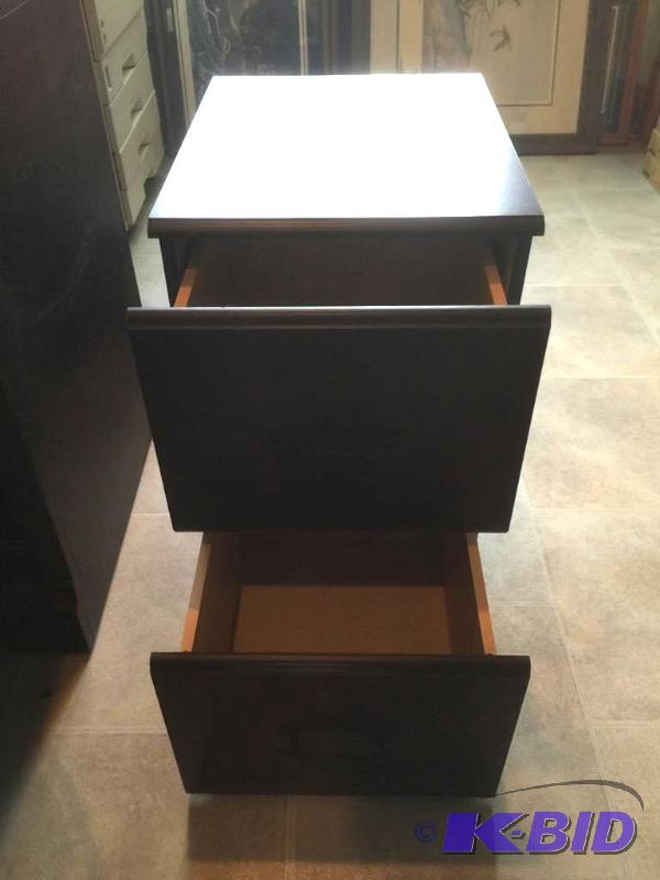 lot 84 image: Two Drawer Vertical File