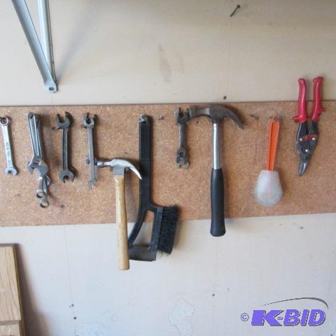 Wrenches, Hammer, Snips, Grips
