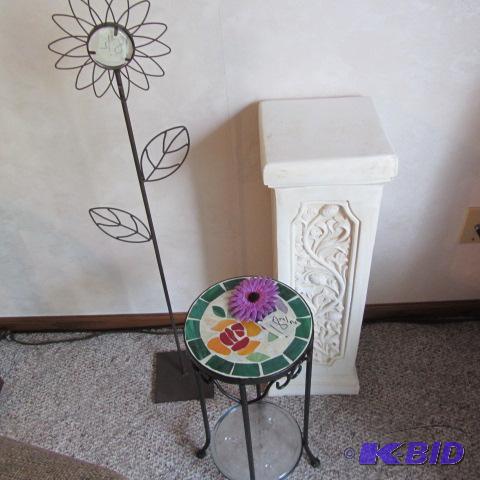 Plant Stand, Pedestal, Flower