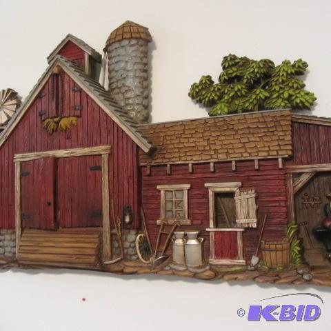 3D Farm Scene