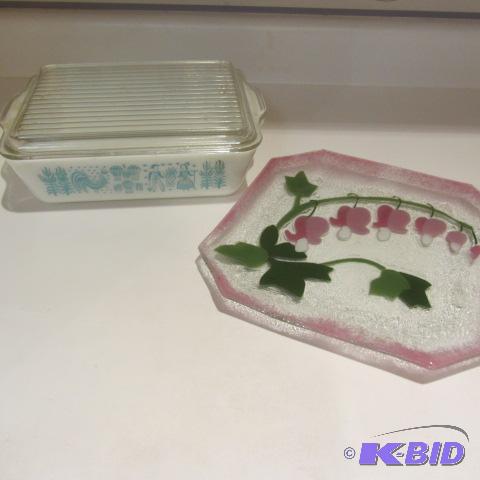 Pyrex Frig Dish, Plate