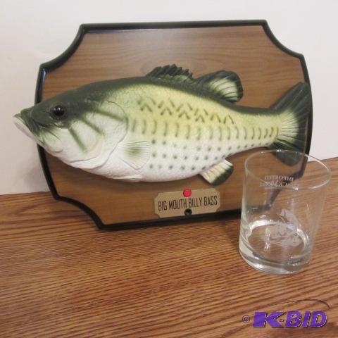 Billy Bass & Glass