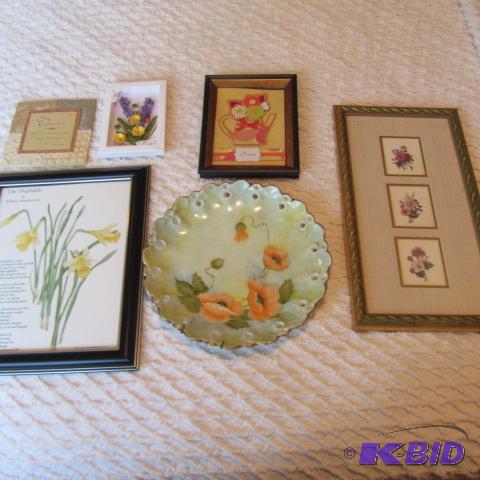 Poppy Plate, Wall Hangings