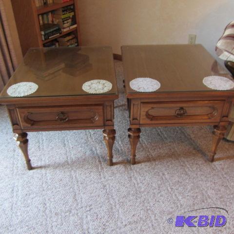 Oak End Tables