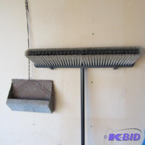 Shop Broom, Dust Pan