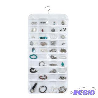 Hanging Jewelry Organizer - White - Comes wit...