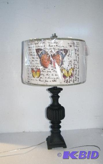 Country Butterfly Table Lamp -&nbspMonarch b...