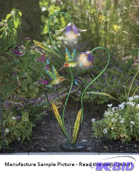 Solar Hummingbird Stake Light -&nbspBeauty a...