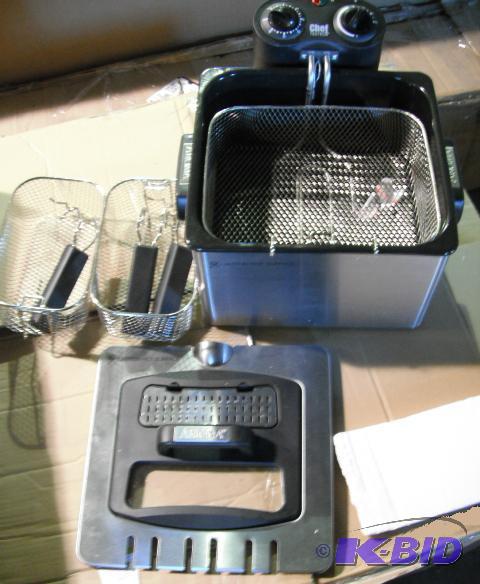Deep Fryer - The base, baskets and top are fr...